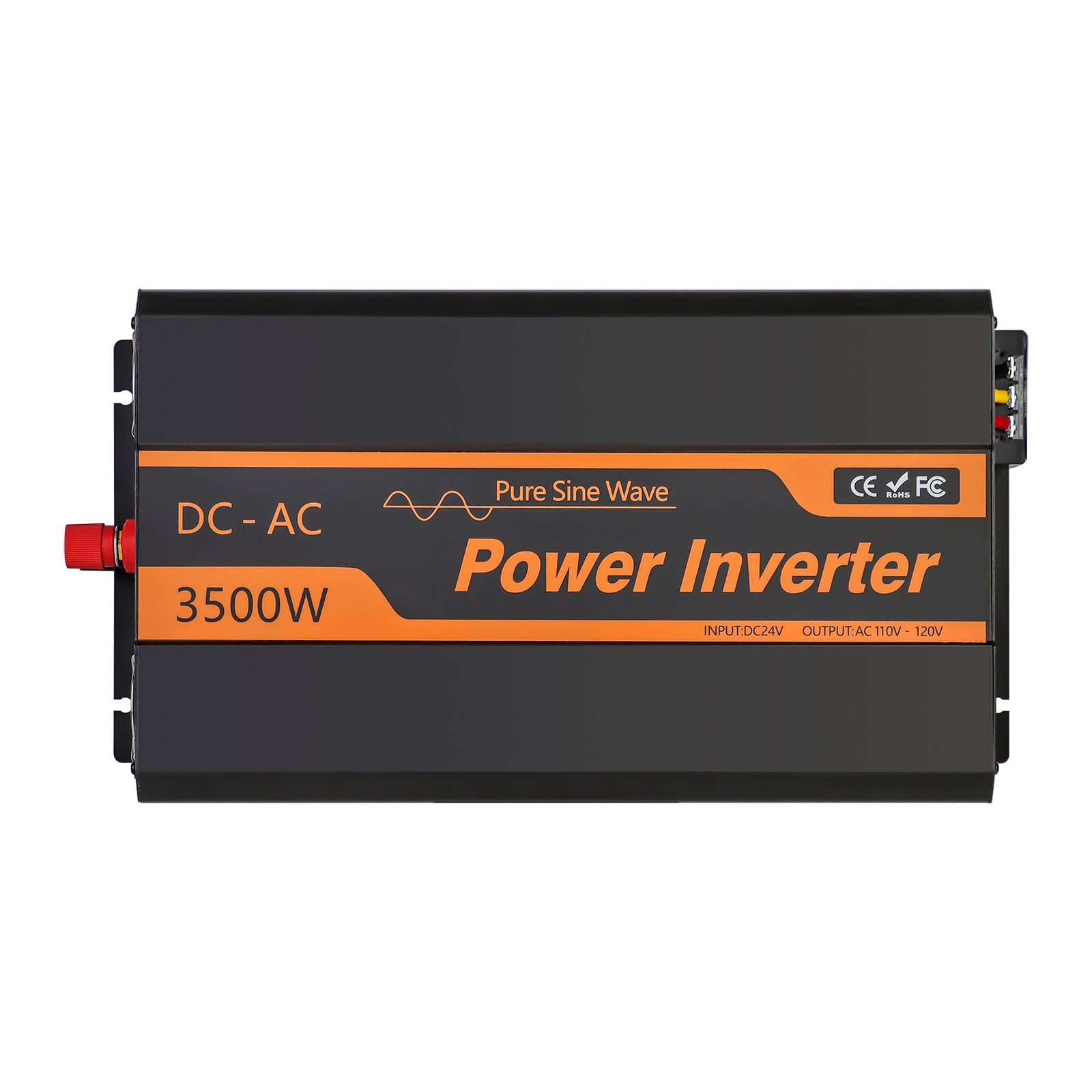 Inversor de potencia de 3500 W CC 24 V CA 110 V