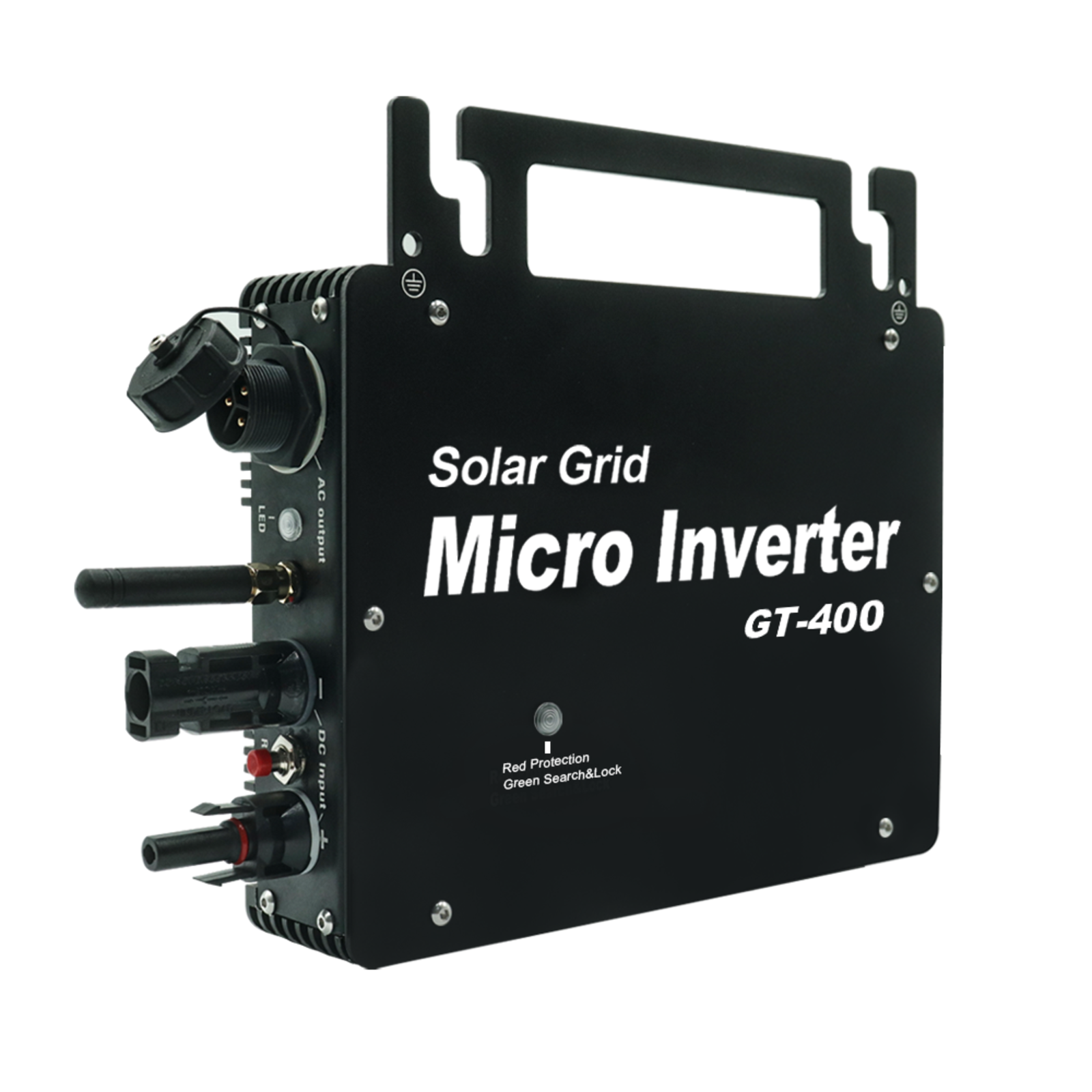 CNCEST Microinversor de 600 W, microinversor de rejilla solar, micro  inversor de lazo de rejilla solar, impermeable, IP65 DC54V, entrada  fotovoltaica