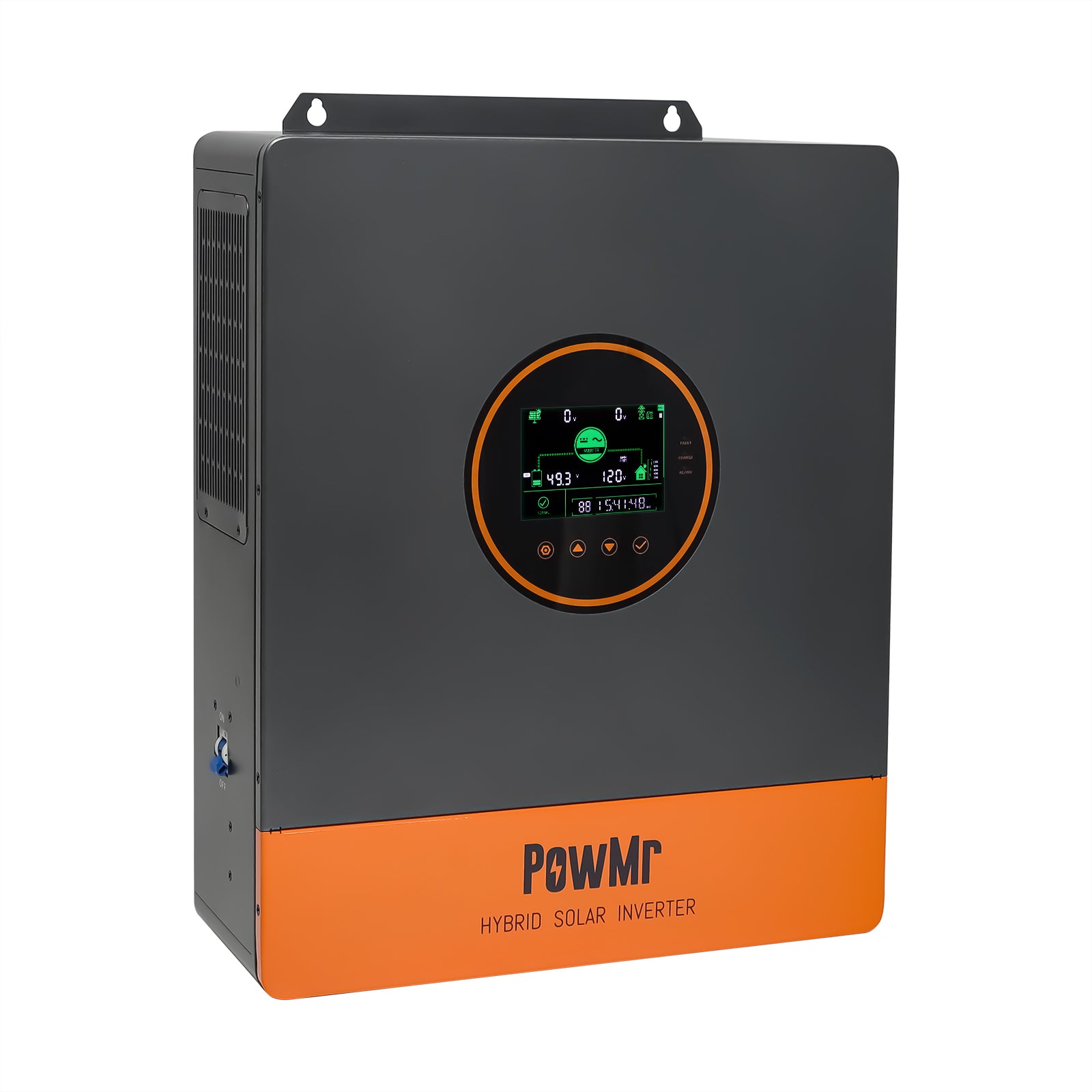 Der 5000-W-Hybrid-Wechselrichter mit 48 VDC und 110 VAC unterstützt bi –  PowMr