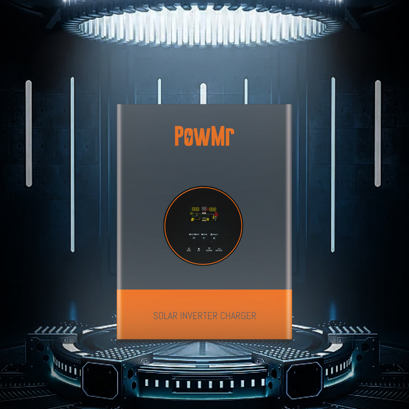 10KW 220V 48V Low Frequency Solar Inverter PowMr 10kw-220v-48v-low-frequency-solar-inverter-powmr