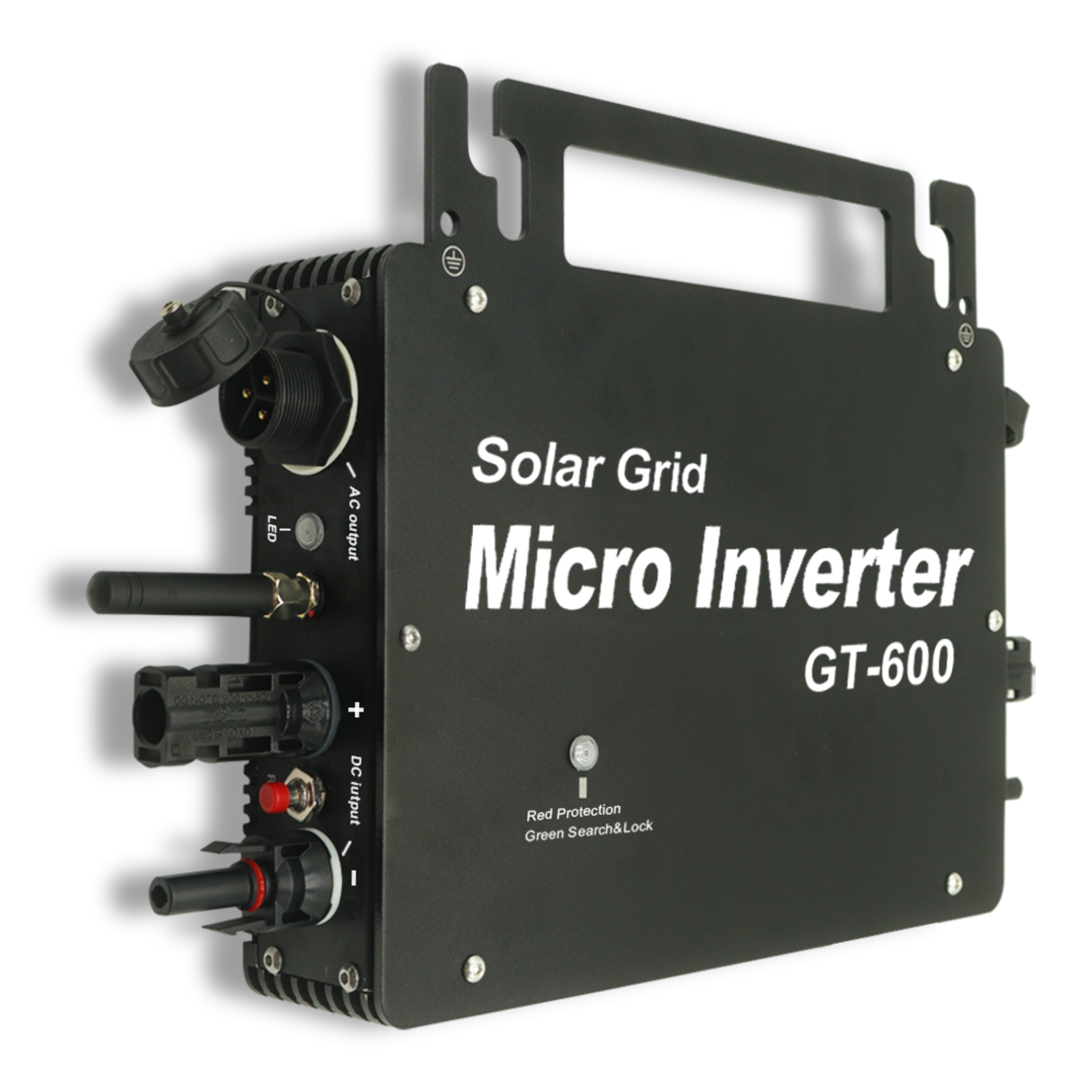 DEWIN Solar Mikrowechselrichter, Grid Tie Inverter 350W 230V MPPT  Netzgekoppelter Wechselrichter IP55 Sinus Wechselrichter Netzeinspeisung