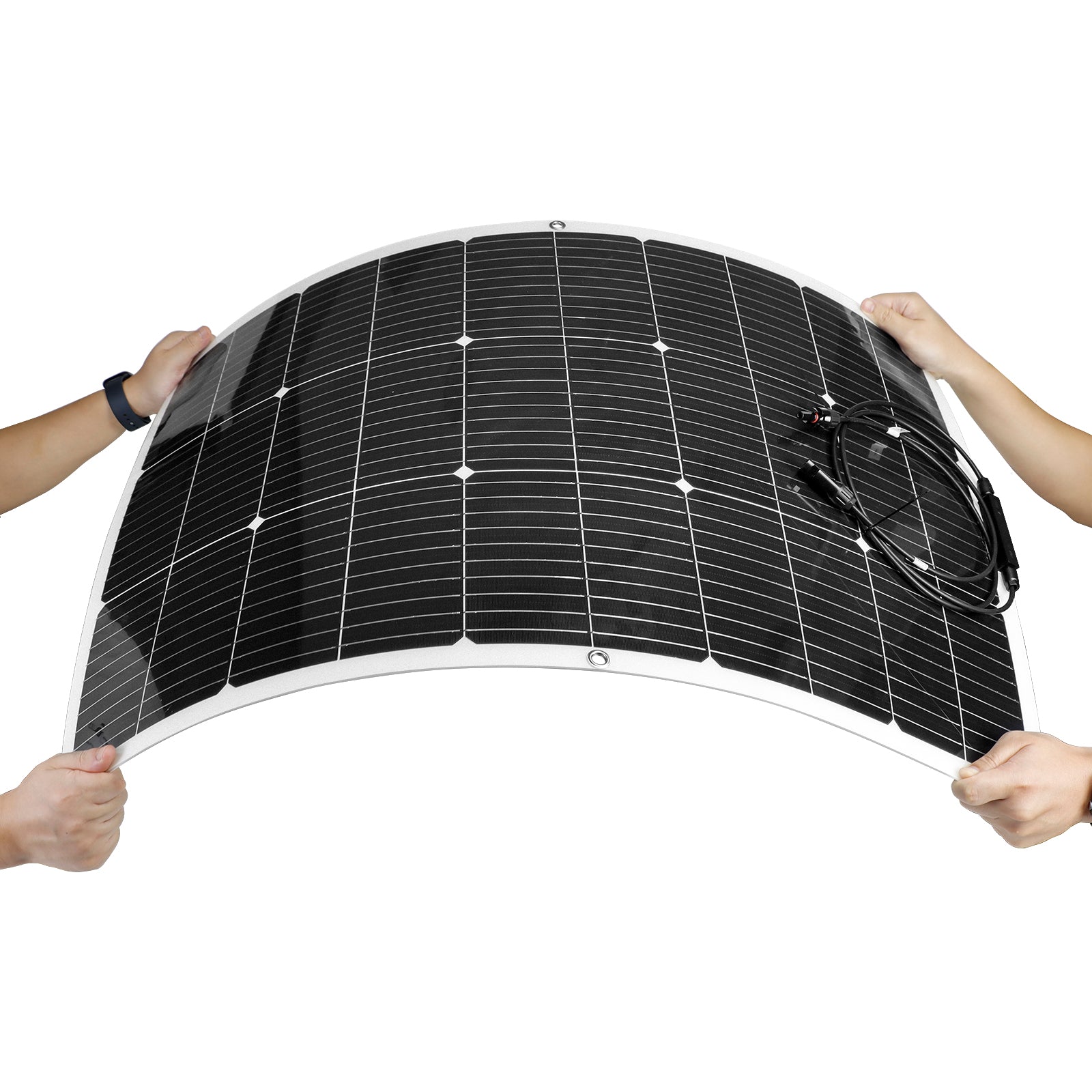 Panel solar monocristalino flexible de 100 W 