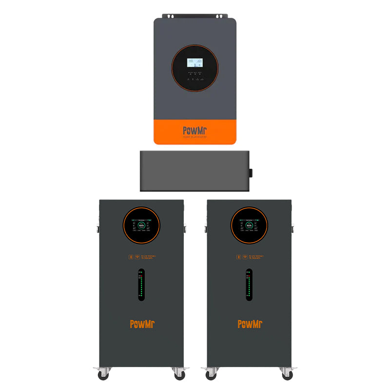 6,2KW 48V 220V 15/30KWH All-in-One-Solarsystem