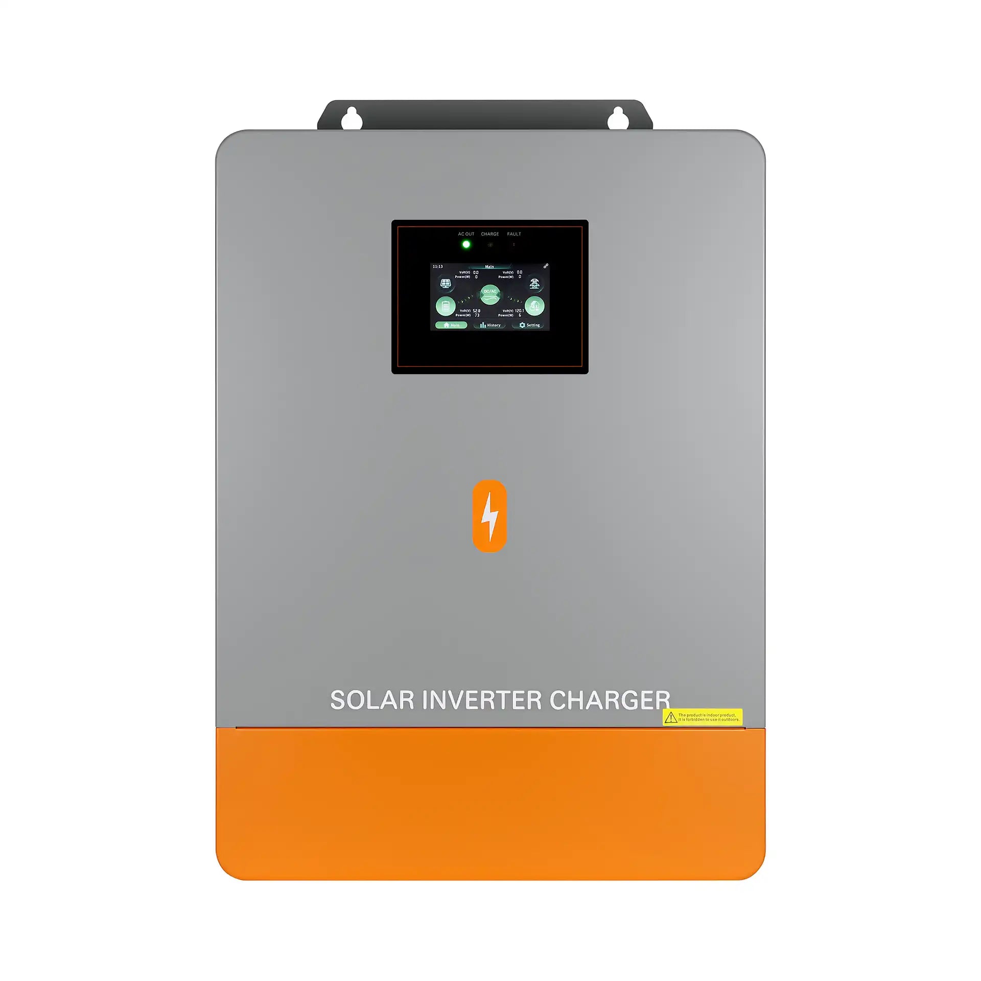 12KW 48Vdc All in One Inverter 110/240Vac Split Phase Supports 6 Units in Parallel