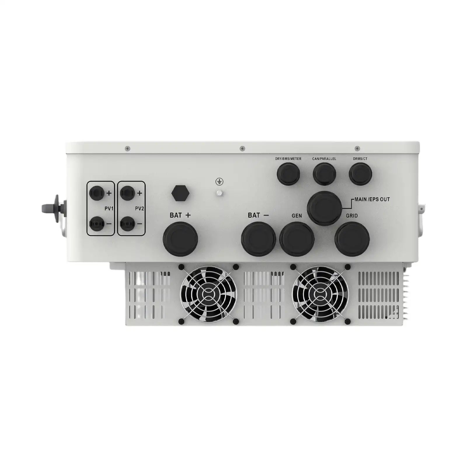 อินเวอร์เตอร์ออลอินวัน 10.6KW 48V 220V รองรับการเชื่อมต่อแบบขนาน 9 เครื่อง