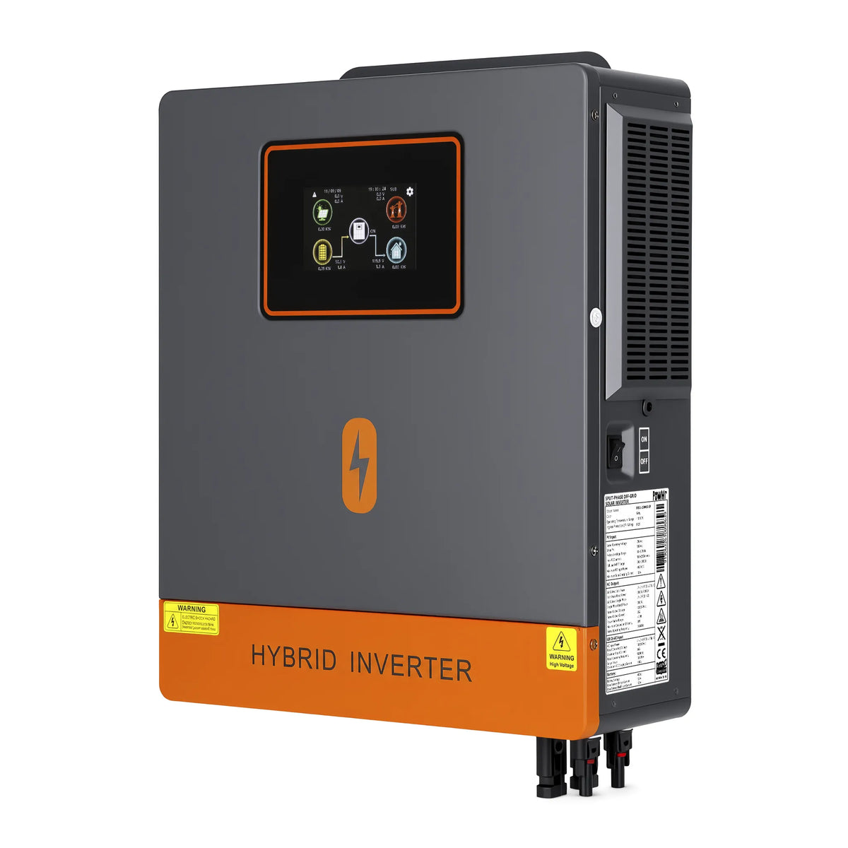 6KW 48V 110/240Vac Split Phase All in One Inverter with Built-in WiFi