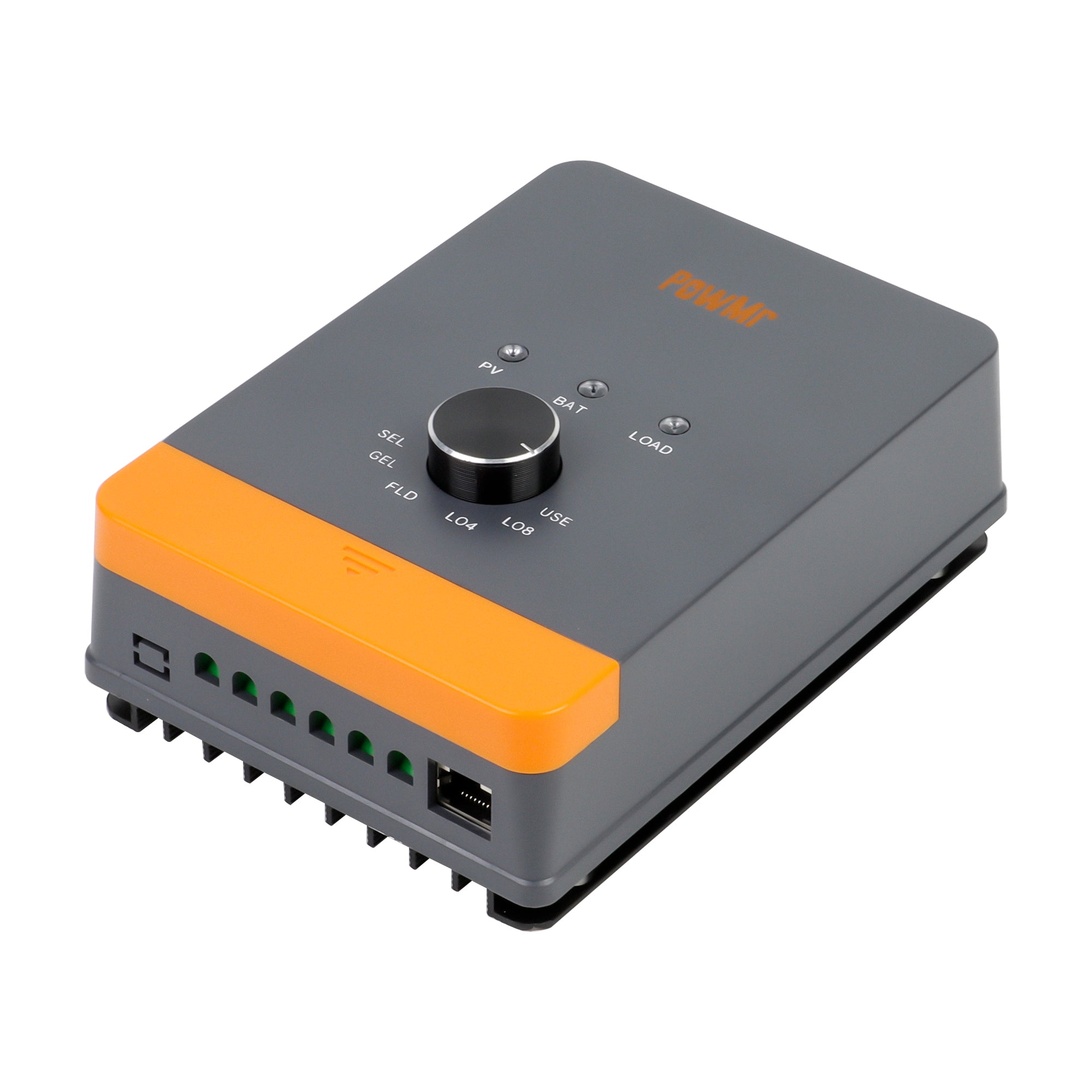 وحدة تحكم شحن شمسية بمقبض دوار MPPT 25A 12V 24V