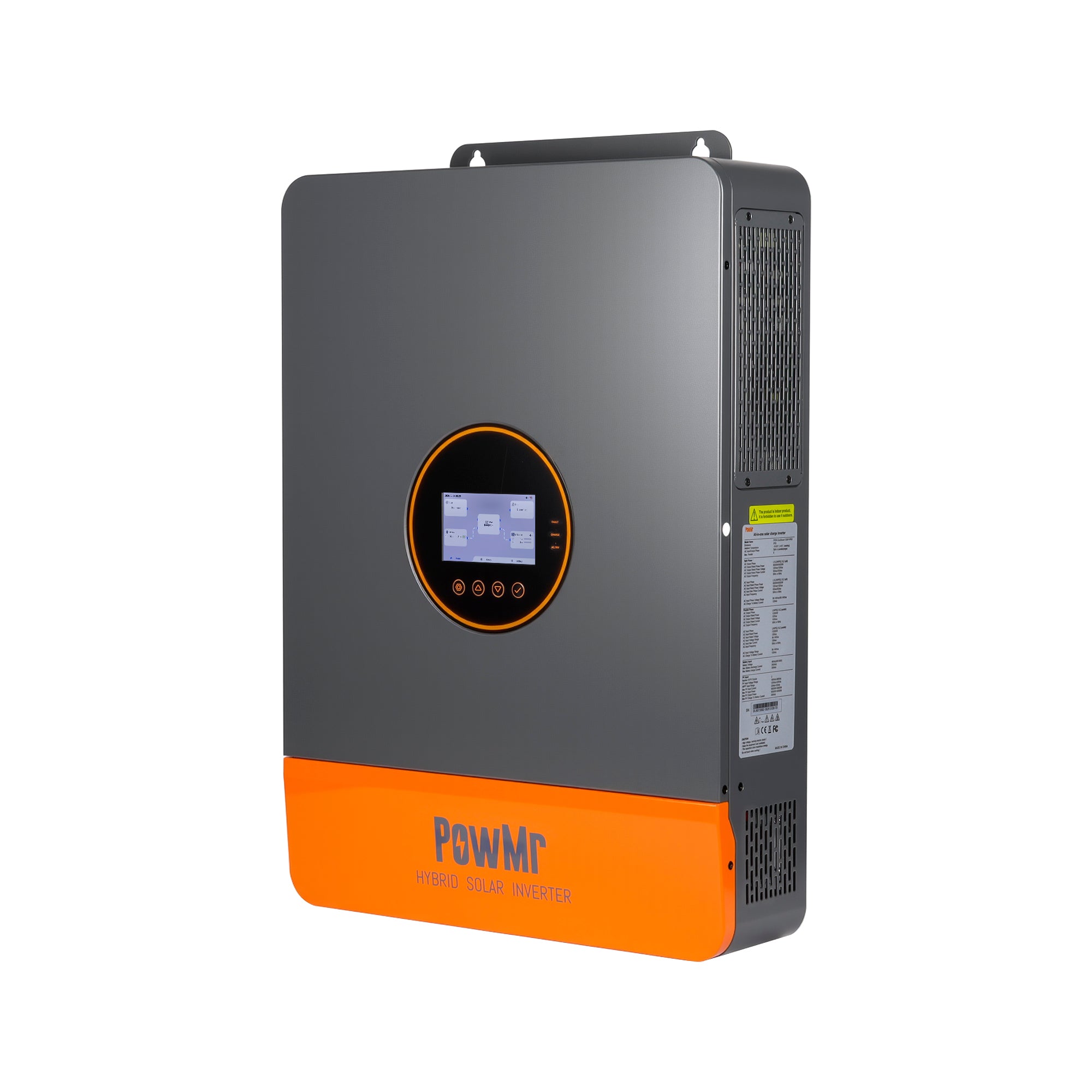 12KW 48V All in One Inverter | 110/240Vac Split Phase | 6 Unit Parallel | Touch Screen