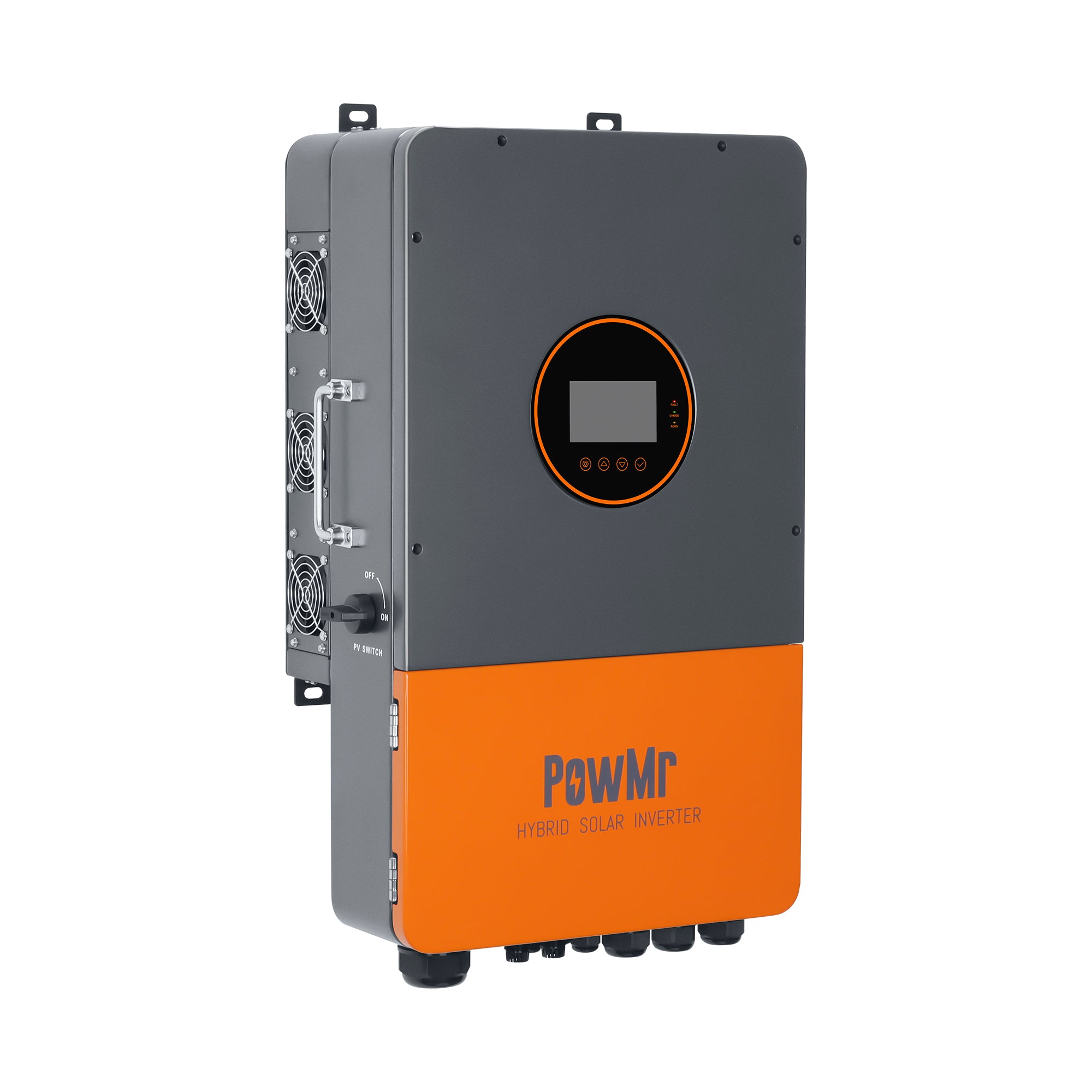 Inversor híbrido de 12KW 48Vdc 110V/240V/208Vac fase dividida compatible con 6 unidades en paralelo