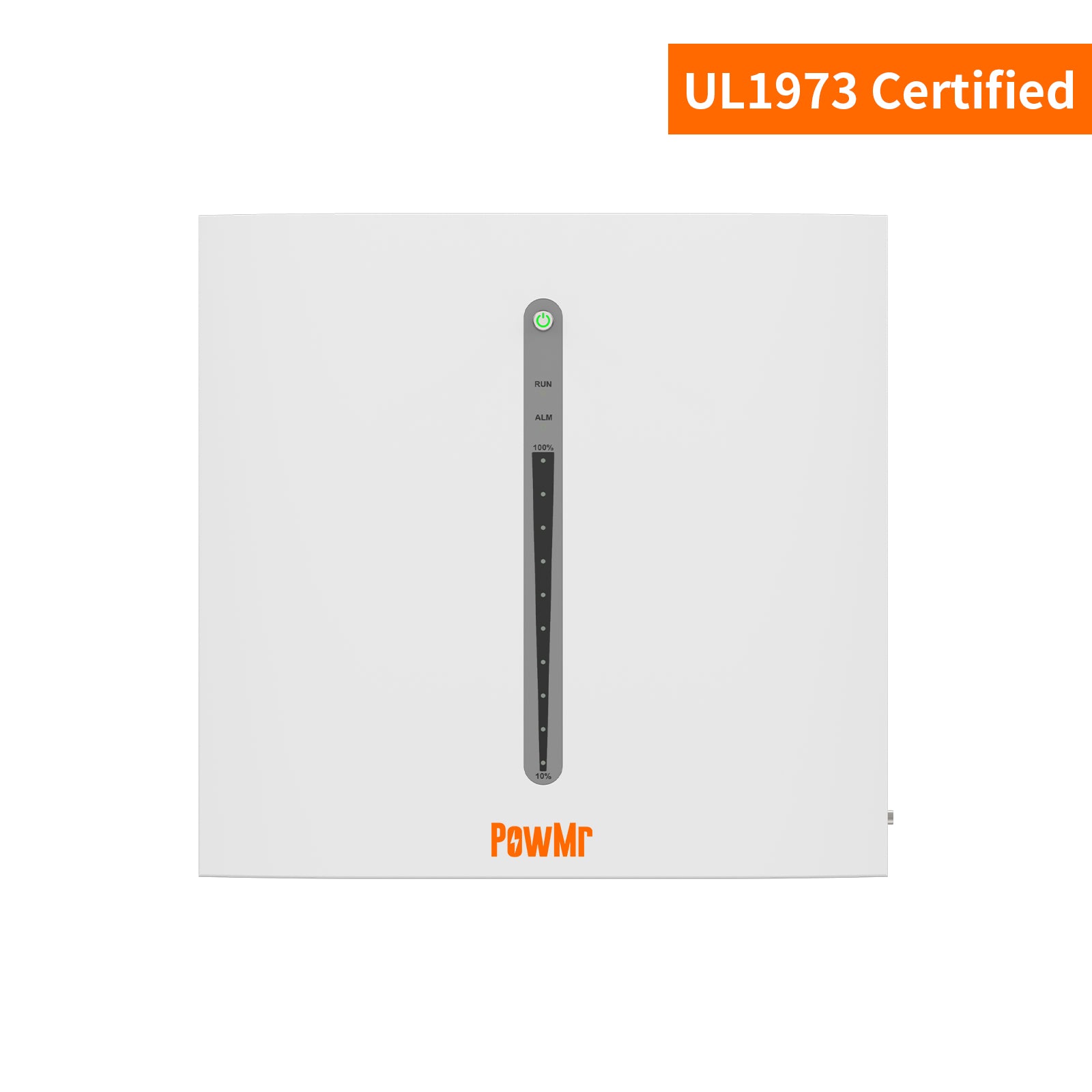 200Ah 51,2V Wandmontierte IP65 Lithiumbatterie mit 100A maximalem Lade- und Entladestrom, UL1973 zertifiziert