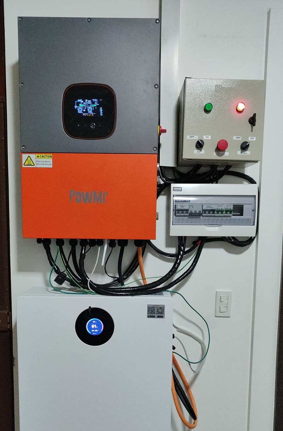 10kw split phase inverter with 12kw pv input capacity