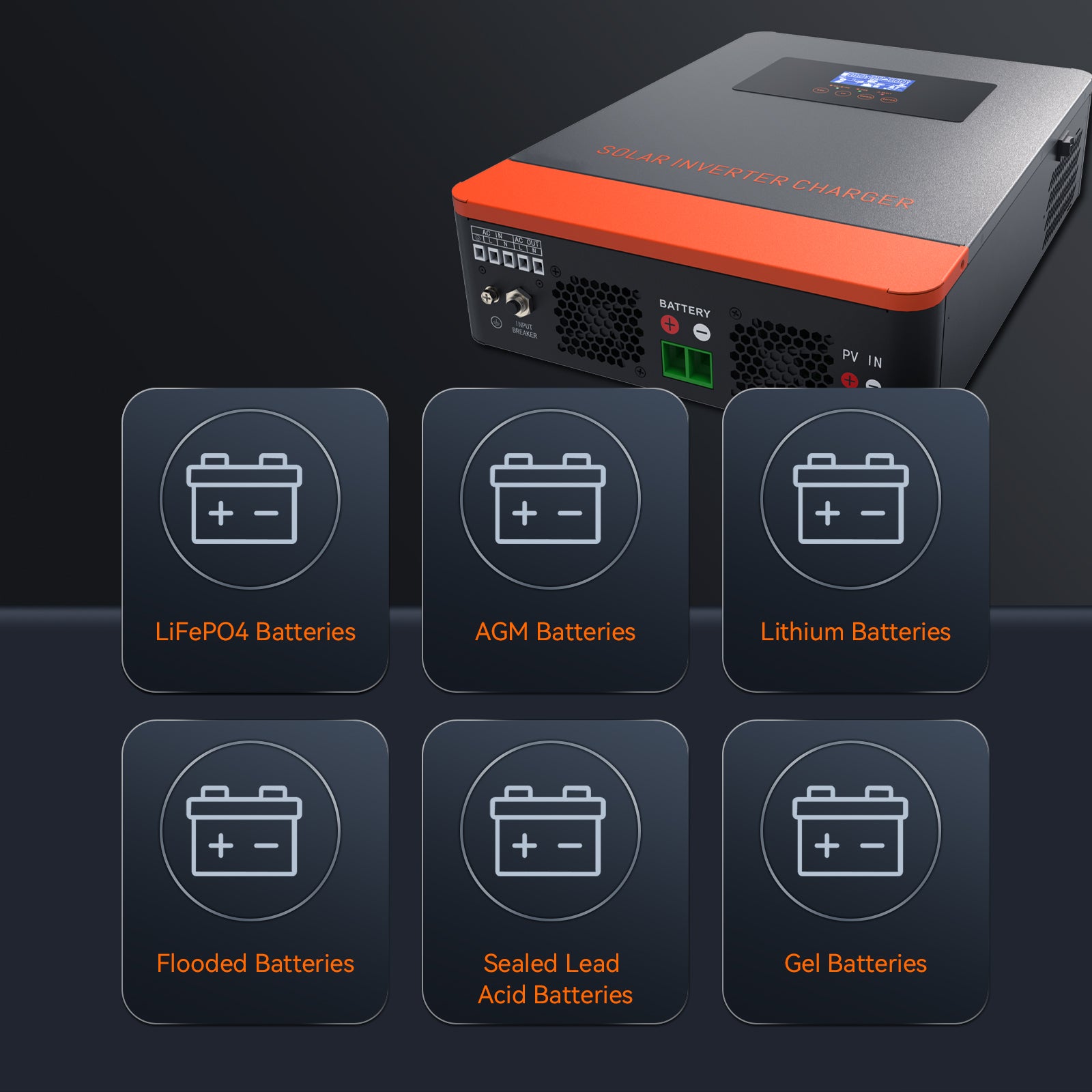 24V MPPT solar charge controller