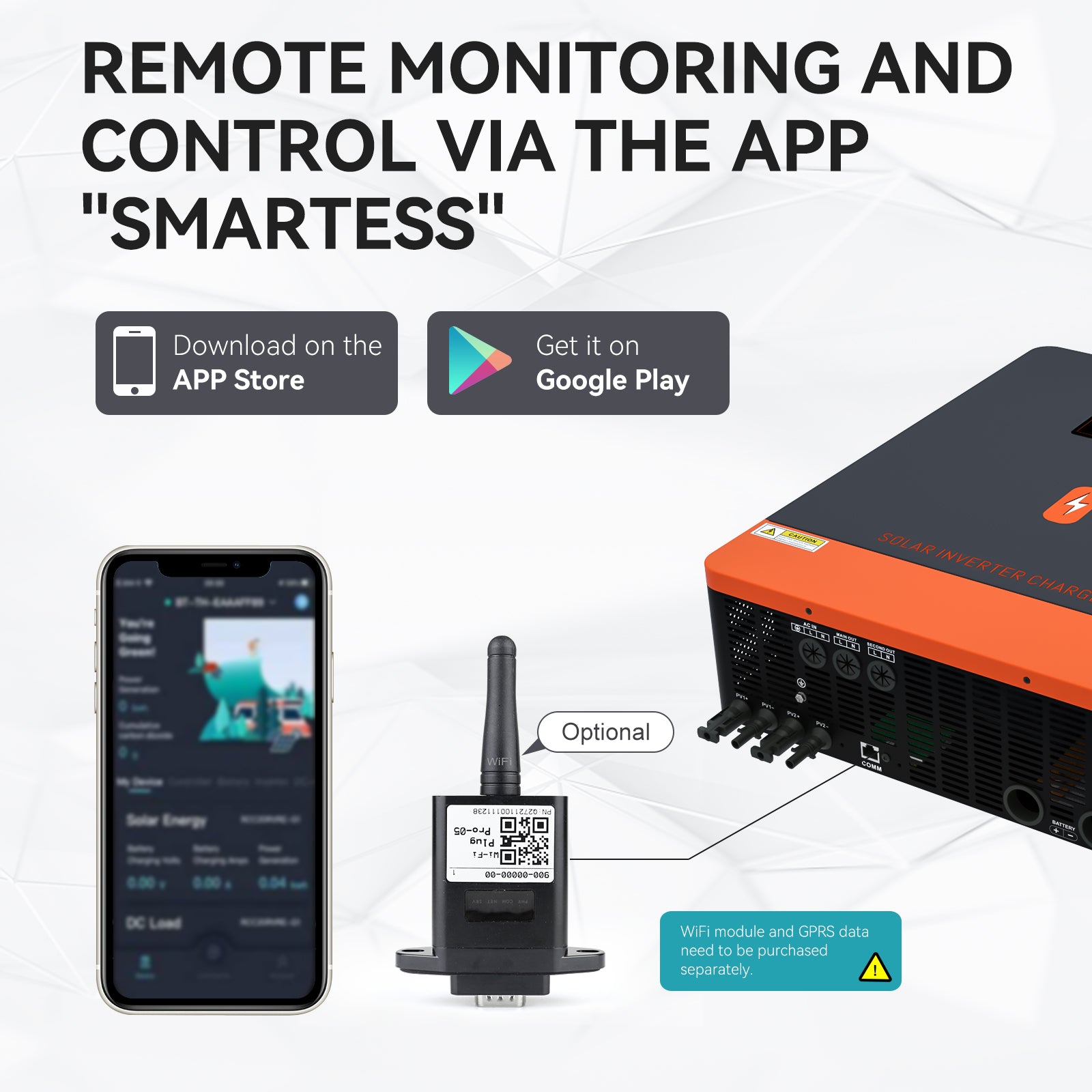 PowMr WIFI module app