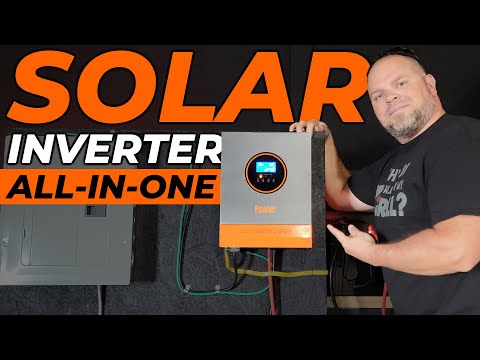 OFF-GRID - PowMR 3000W 24v All In One Solar Inverter Charger