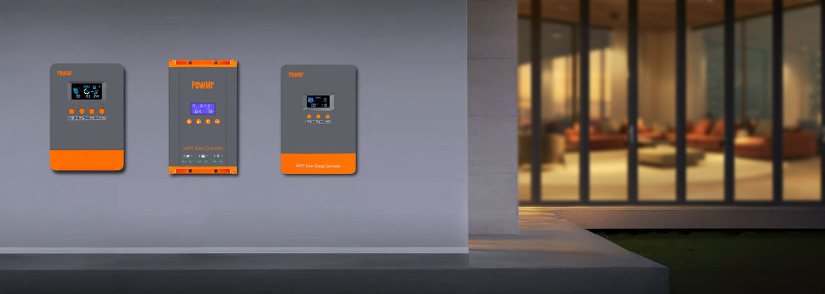 Solar Charge Controllers MPPT & PWM Solutions – PowMr